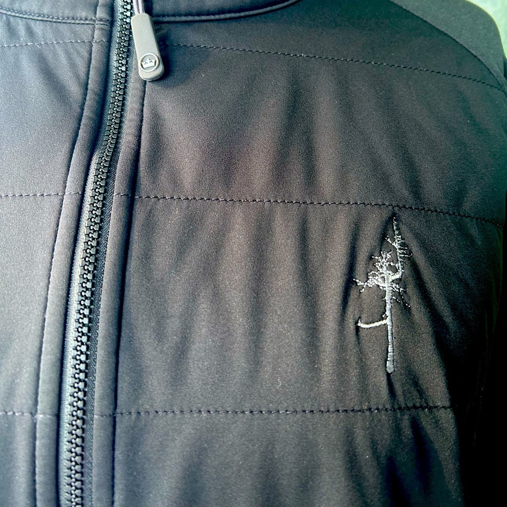 Peter Millar x Bandon Dunes Ghost Tree Golf Jacket sz XL Black Men’s Excellent
